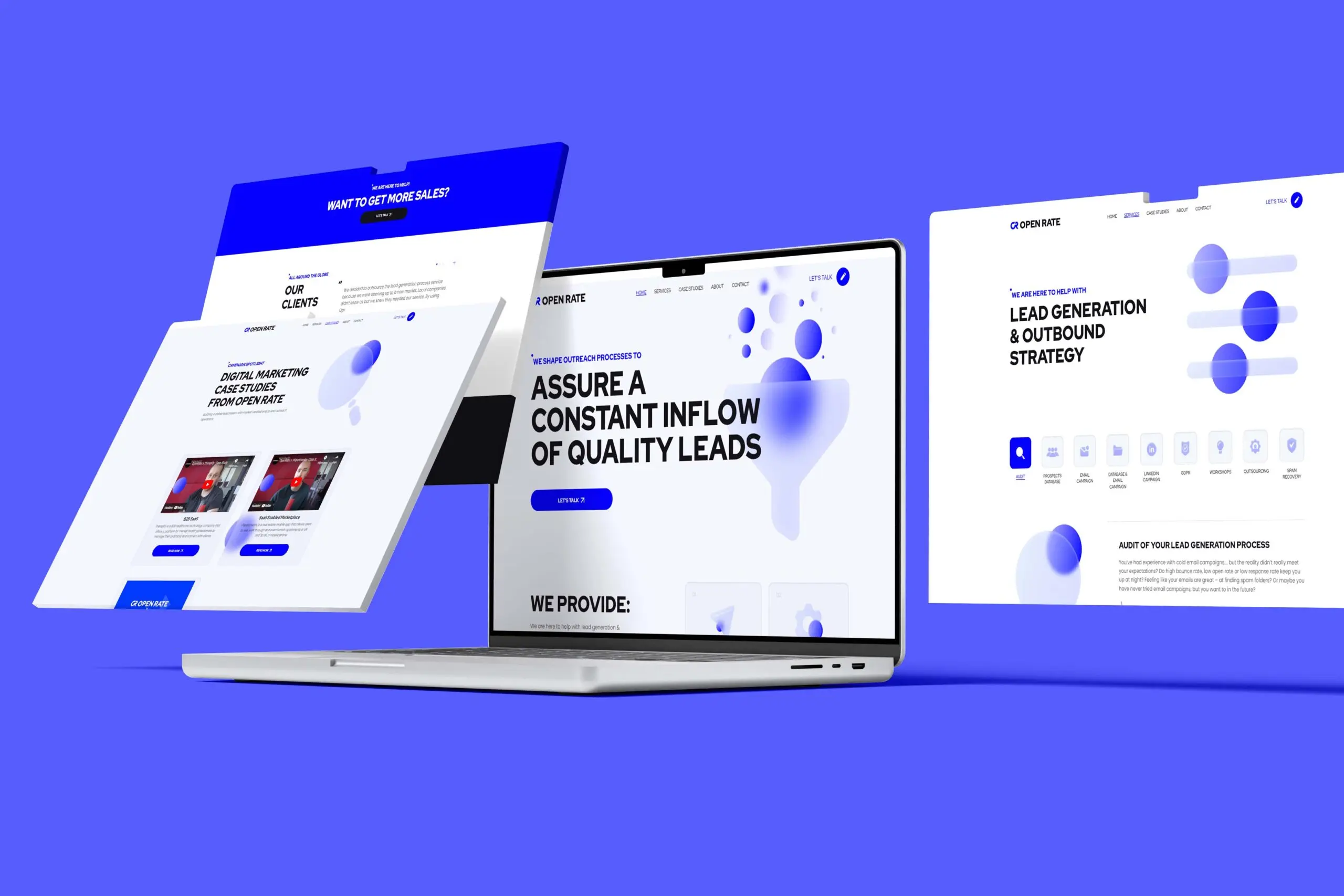 Vdisaini uus veebisait Openrate