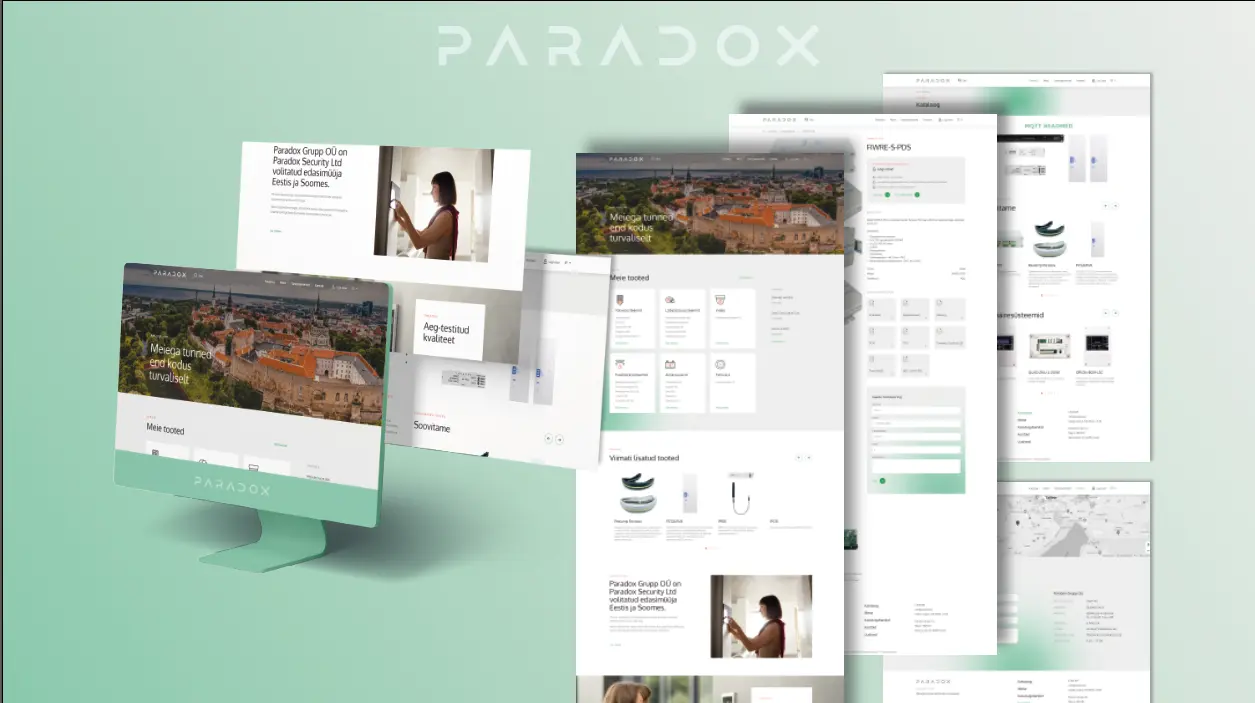 Paradox koduleht disain VDIsain