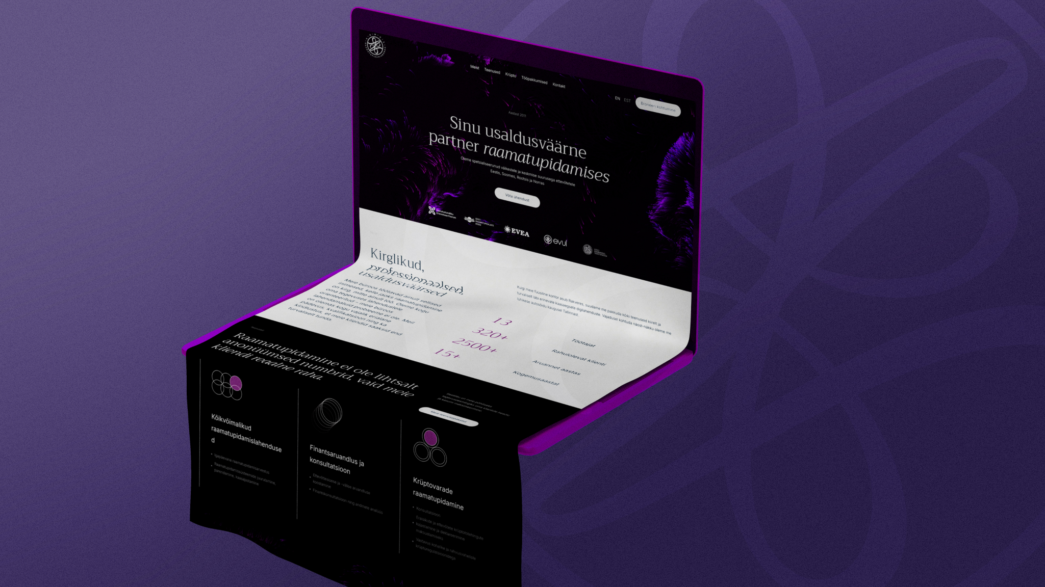 Armus veebilehe arvutil kujundus VDisain