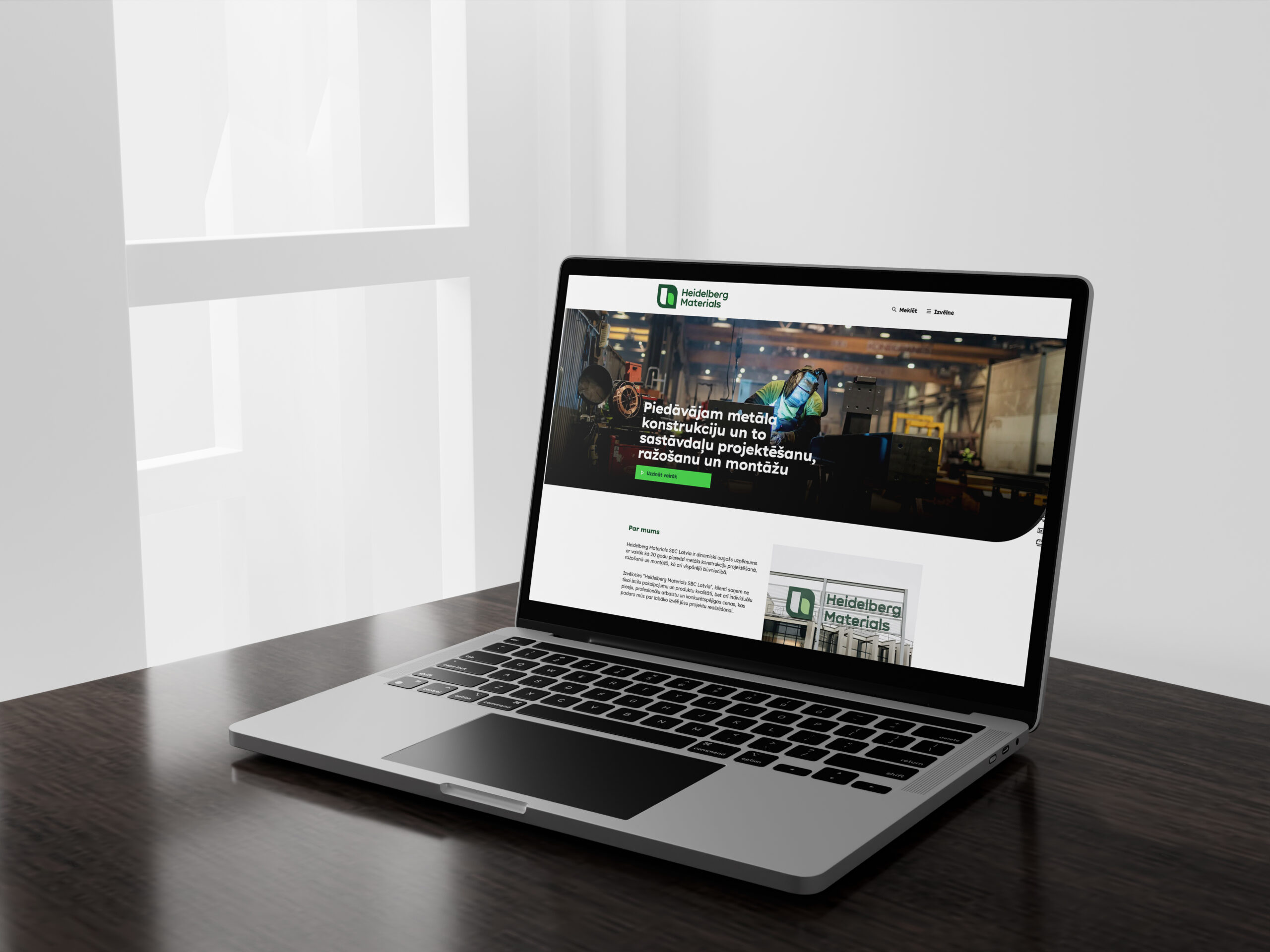 Uzņēmums nodarbojas ar metāla kopņu ražošanu un uzstādīšanu Latvijā un pasaulē. Kopā noslēgti vairāk nekā 10'000 projekti. Palīdzējām izveidot mājaslapu, lai tā atbilstu stila grāmatas stingrajām norādēm, kā arī palīdzējām ar foto un teksta rakstīšanu.